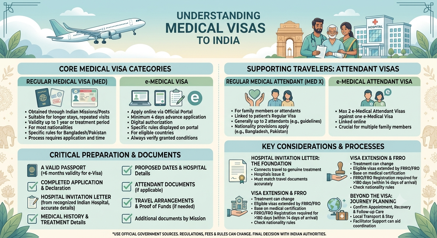 Medical Visa for India: Complete Guide for International Patients and Attendants